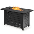 60, 000 BTU Rectangular Propane Fire Pit Table