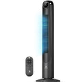 T42 Tower Fan, 42 Inch DC Brushless Motor Bladeless Oscillating Fan with Remote, 6 Speeds & 4 Modes,LED Display, 9H