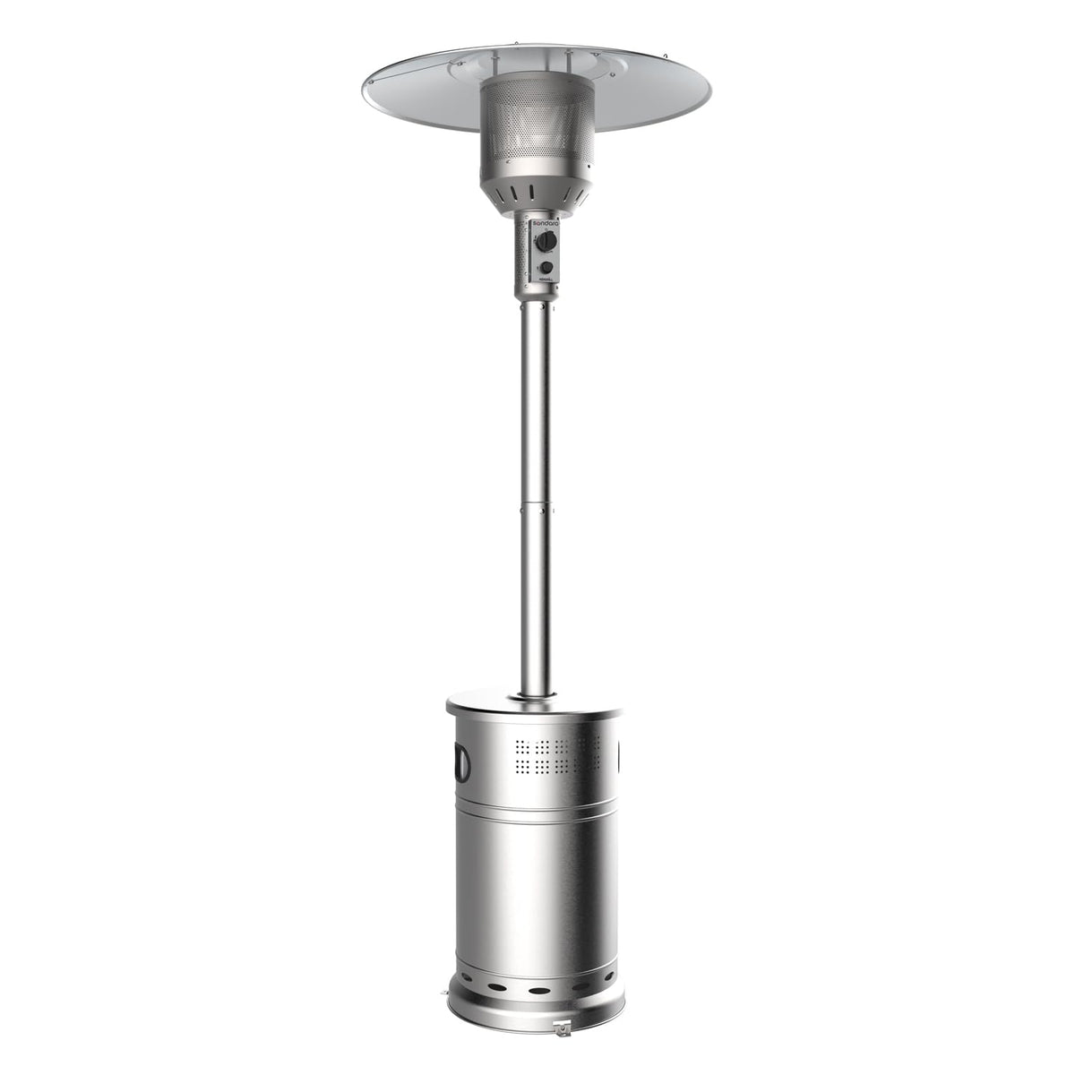 Sundara 92" Stainless Steel Propane Patio Heater with 48, 000 BTUs