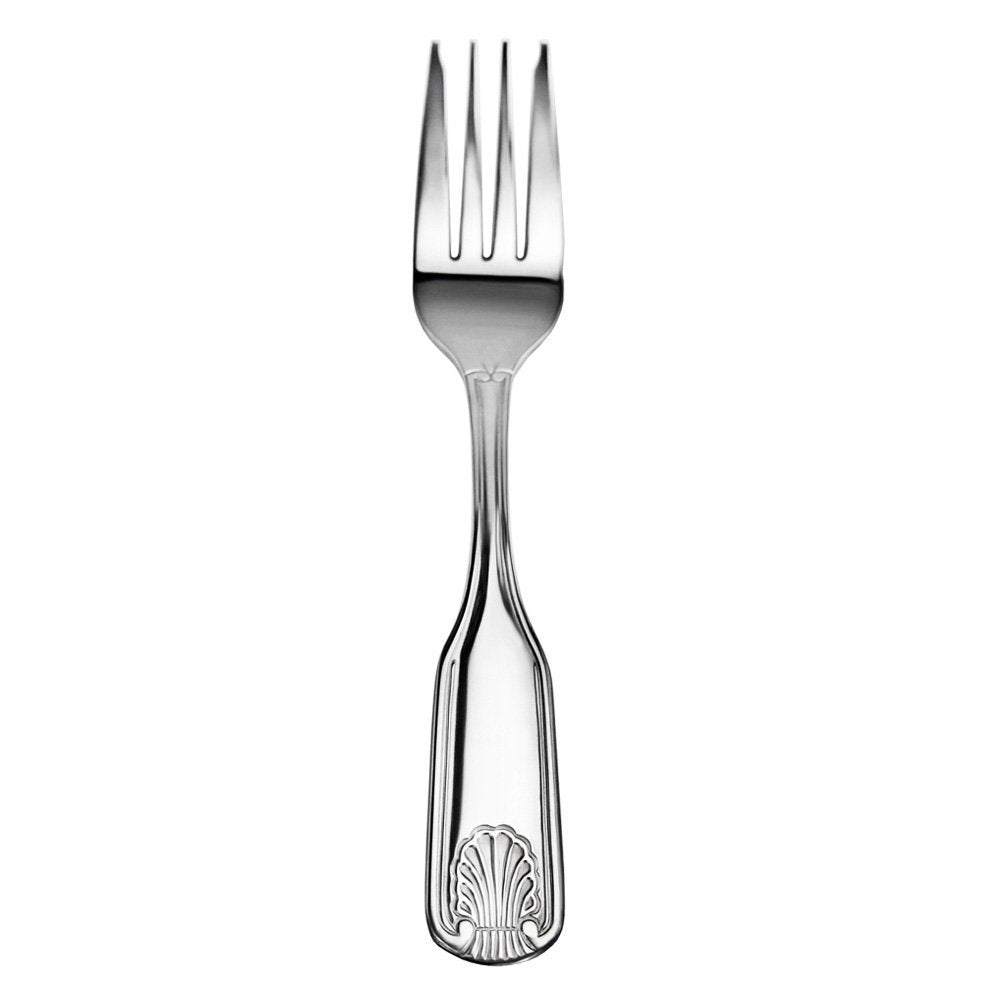 Shell Pattern Stainless Steel Flatware Set, 60-Piece