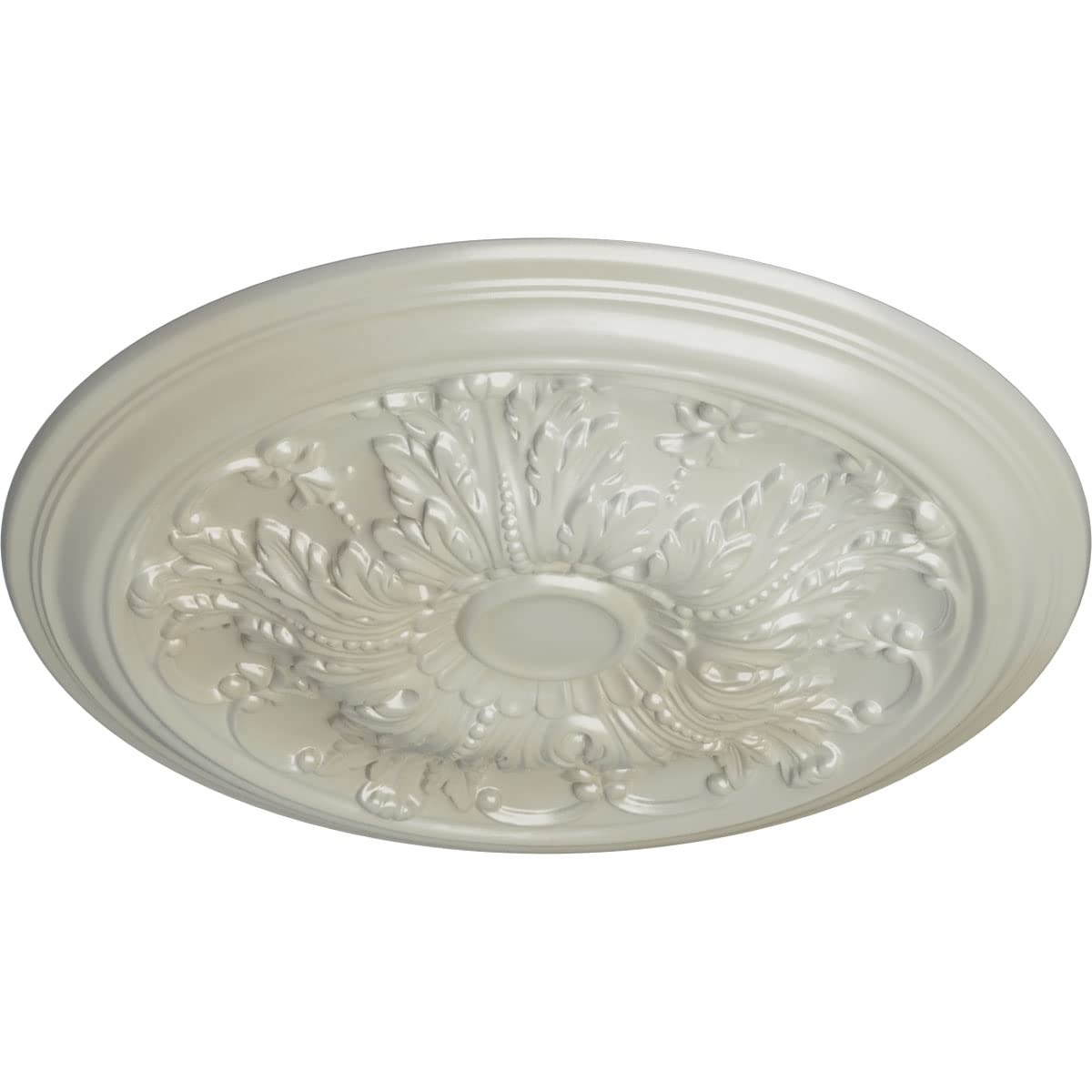 Damon Ceiling Medallion, Flash Blue