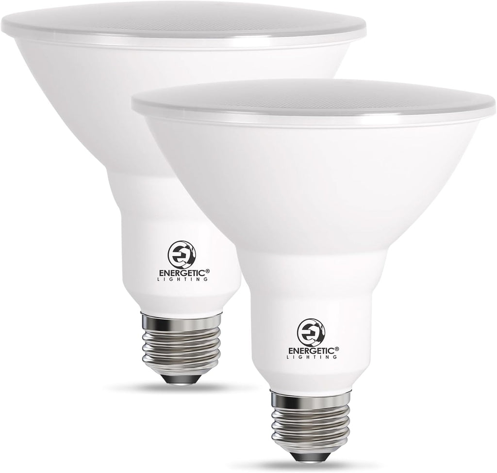 Energetic 5000K 1800 LM LED Flood PAR38 Light Bulb, 15W=150W, Wet Rated