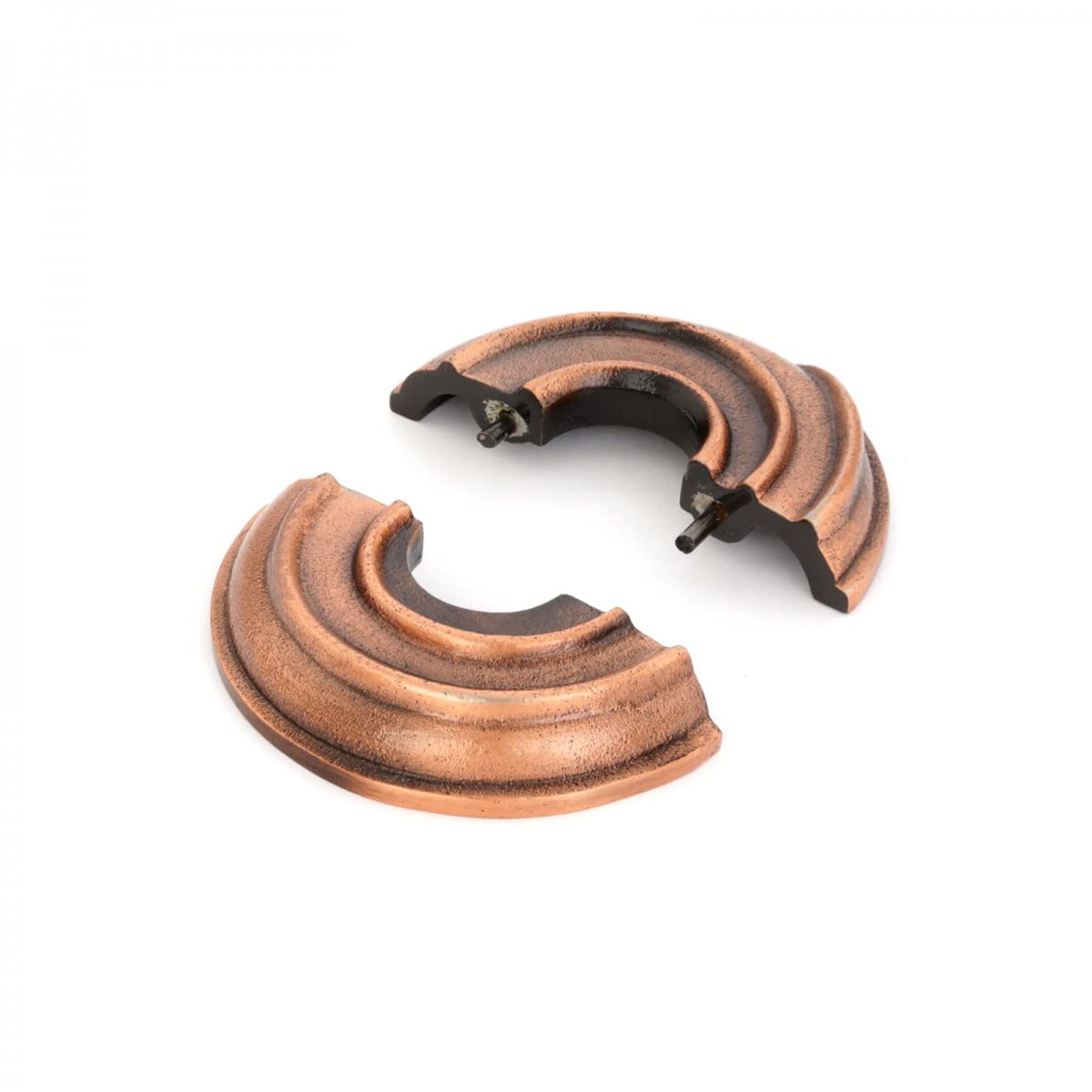 3.13 in OD 1/2 in IPS Antique Copper Radiator Flange