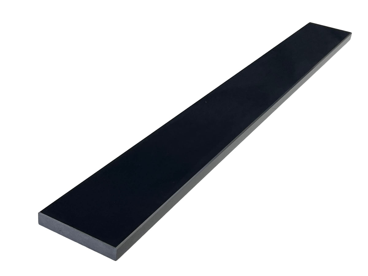 Super Black Engineered Marble Threshold for Shower Curb, Bathroom Vanity Backsplash, Window Sill, Door Transitions