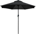 9' Patio Umbrella Outdoor Table Umbrella with 8 Sturdy Ribs