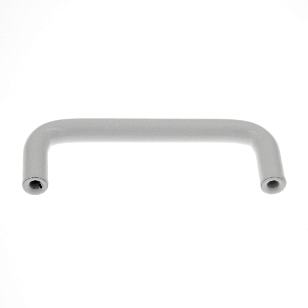 White 5 Pack Cabinet or Drawer 3" cc Wire Pull Handle 34242
