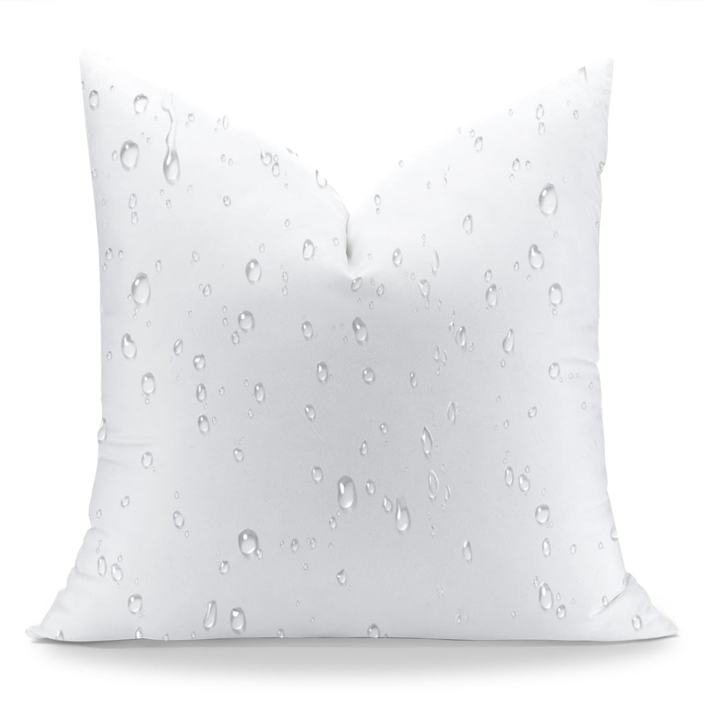 24x24 Outdoor Pillow Inserts, Synthetic Down Waterproof Throw Pillow Inserts, Soft Decorative Outdoor Pillows for