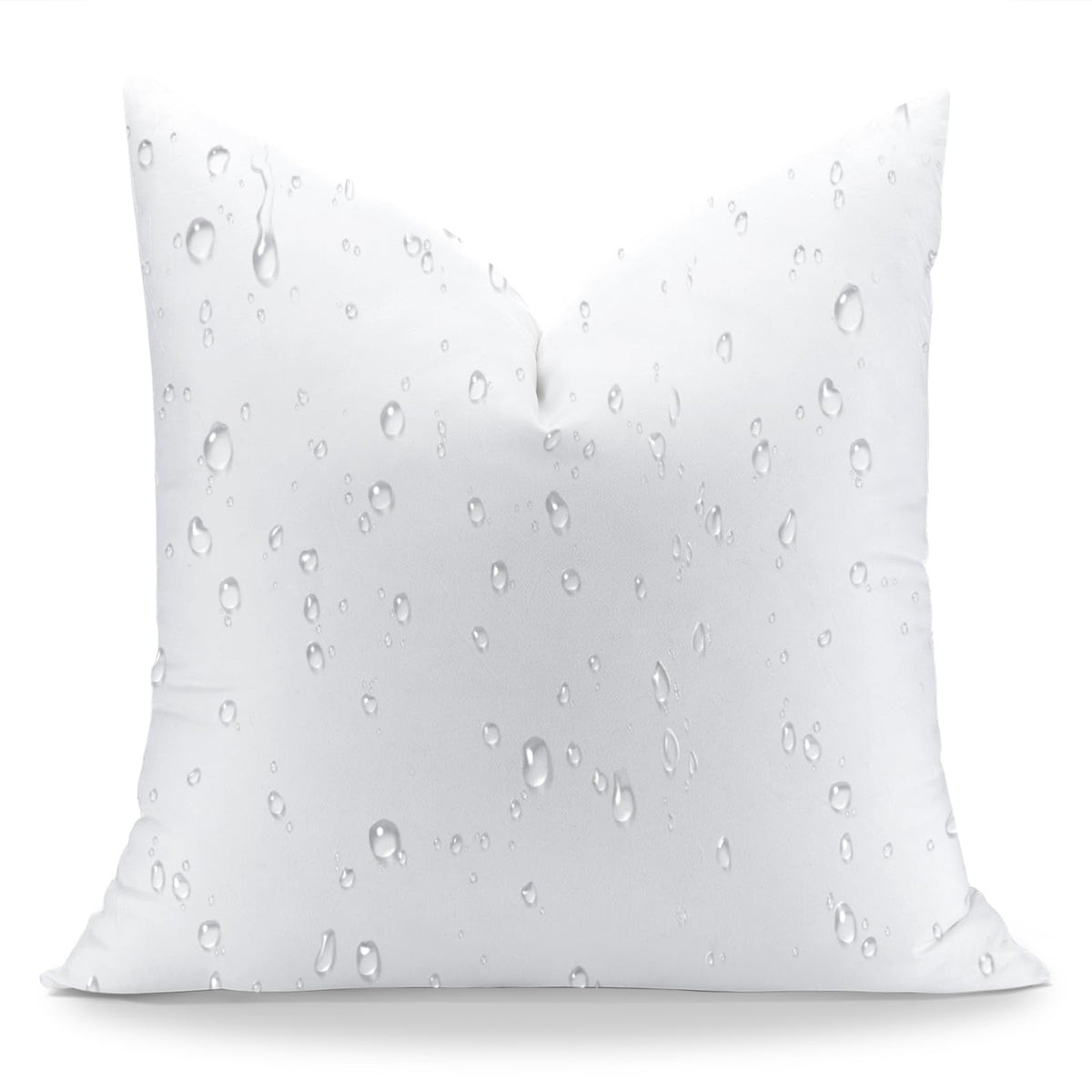 24x24 Outdoor Pillow Inserts, Synthetic Down Waterproof Throw Pillow Inserts, Soft Decorative Outdoor Pillows for
