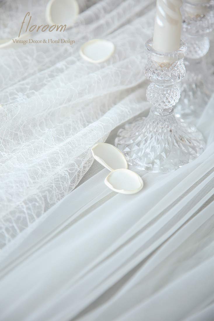 500pcs Rose Petals Ivory Faux Silk Flower Petals for Wedding Flower Girl Basket White Aisle Scatter Dinner Table