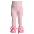 Baby Toddler and Little Girls Cotton Ruffle Leggings