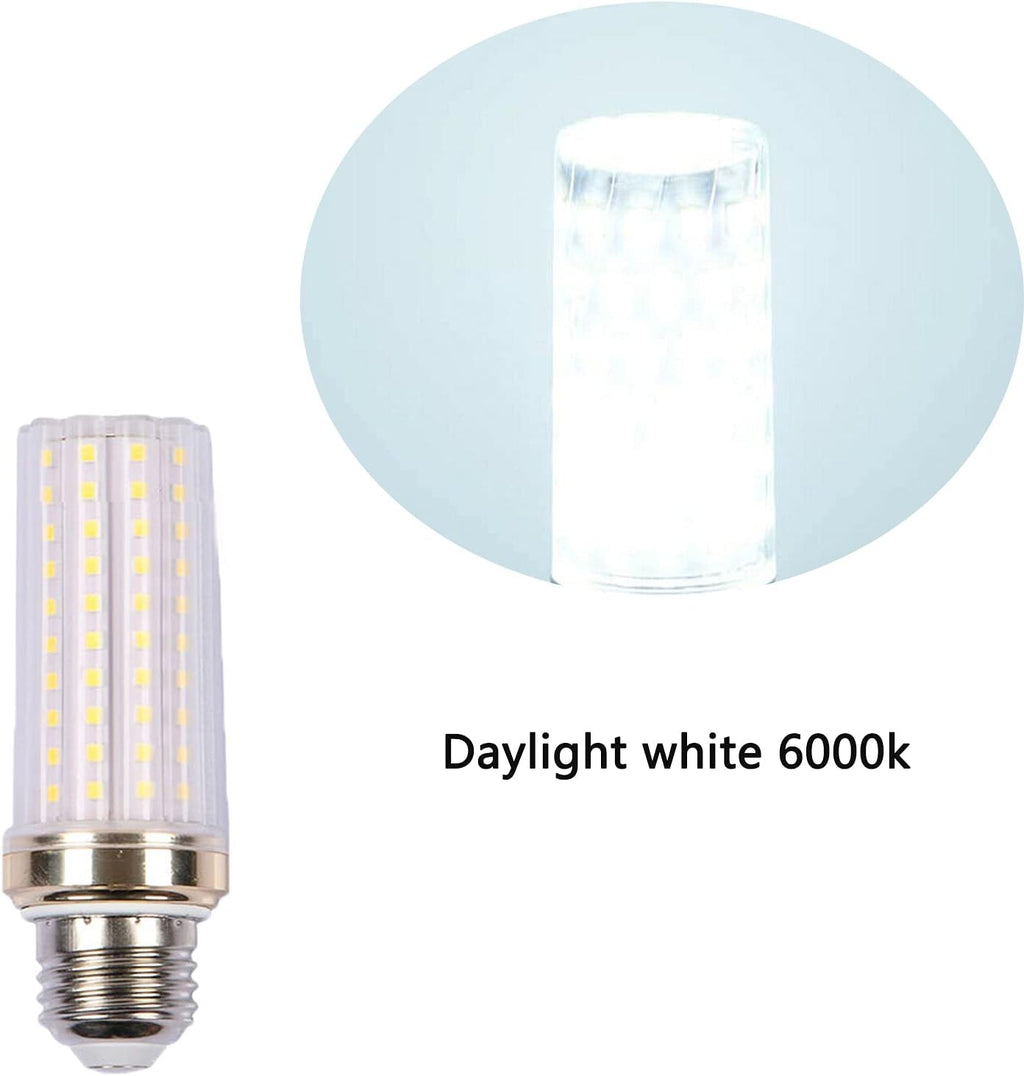 16W LED Corn Light Bulbs, 160W Equivalent 1600LM, 6000K Cool Daylight, E26/E27 Base, Non-Dimmable 360°