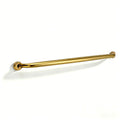 Luxury 1 Pack 100% Solid Brass Cabinet Pulls, 18" Center-to-Hole Pulls in Unlacquered Brass Finish for Drawers & Doors