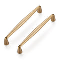Champagne Bronze Cabinet Handles Solid Handles,5 Inch,10 Pack