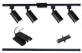 LED Track Lighting Kit with 3.3FT H Type Track Lighting Rails and Floating Canopy Connector, Modern Kitchen