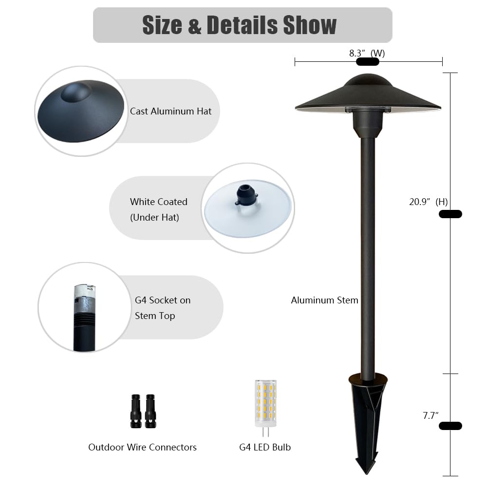 Low Voltage Path Lights Aluminum Pathway Lights Driveway Light