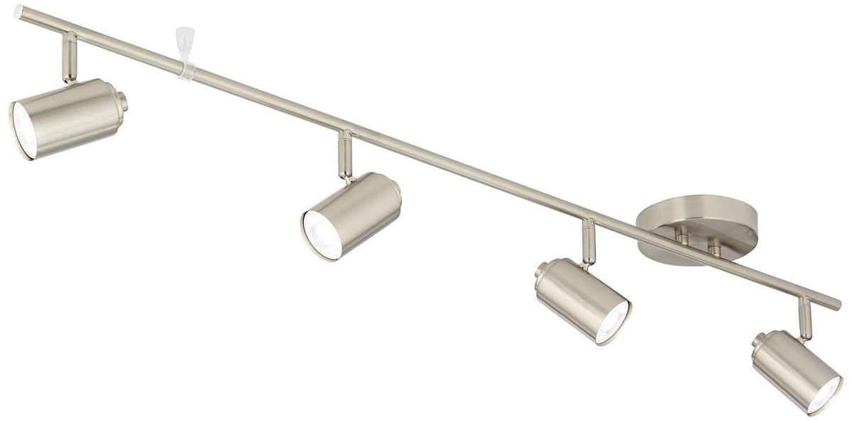 Vester 4-Light Brushed Nickel LED Wall or 40" Wide Track Light