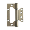 12 Pack Non-Mortise Door Hinges - Easy to Install, 4" × 3" Stainless Steel Door Hinges - Smooth Movement and Heavy