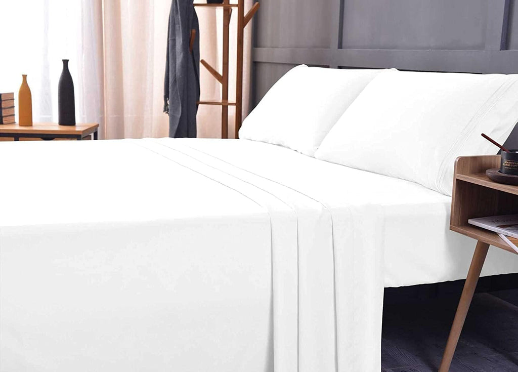 Premium Pima Cotton Sheet Set 400 Thread Count with Inch Deep Pockets, Queen-Baby Pink