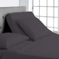100% Microfiber 4-Piece Split Top Sheets Sets for Adjustable Bed with 18" Inch Deep Pocket Flex Head