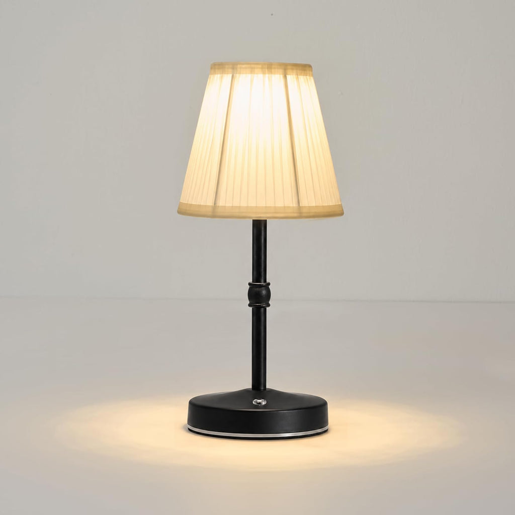 3000mah Battery Powered Lamp,Small Cordless Lamps Rechargeable,3 Color Temperature 5W LED Touch Lamp Battery