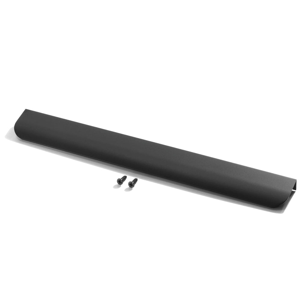 Finger Pulls for Cabinet Drawer Wardrobe(8, Black, 300mm/11.82inch)