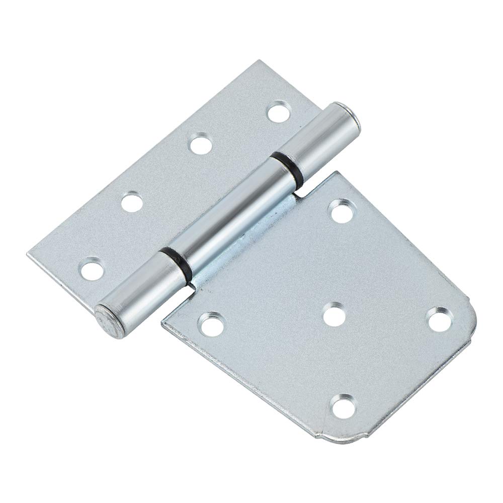 3-1/2" Heavy Duty Gate Hinges, 6 Pack T Strap Hinge, Zinc Plated