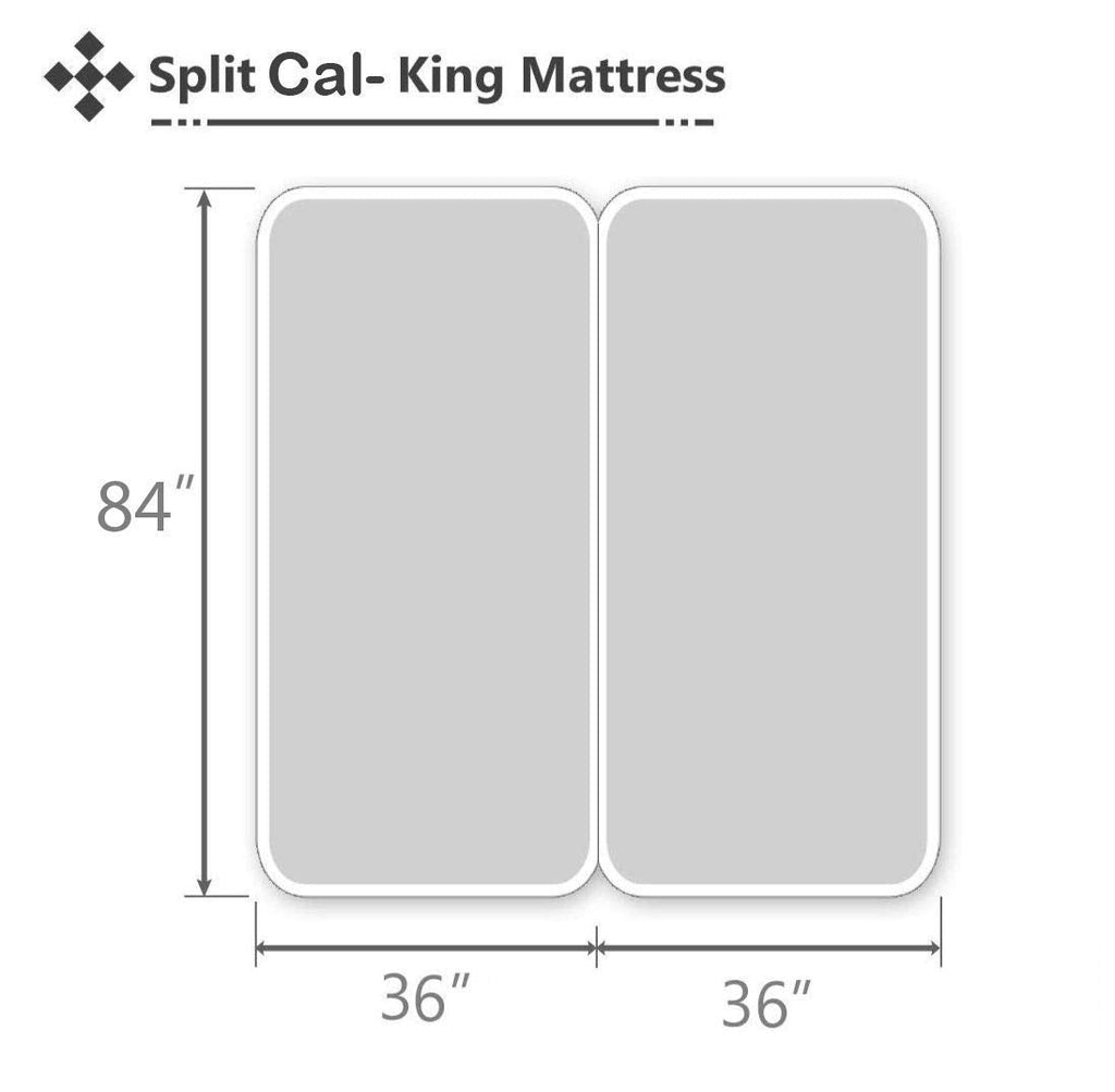 Split Sheets for Adjustable Beds 5-Piece Split Sheet Set, 800 Thread Count 100%