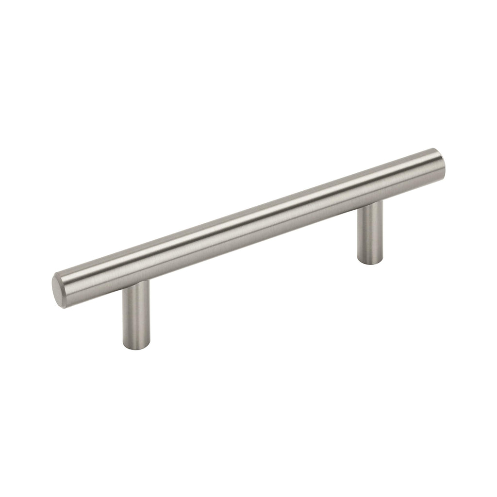 10 Pack 3-3/4" Bar Pulls Satin Nickel Drawer Pull