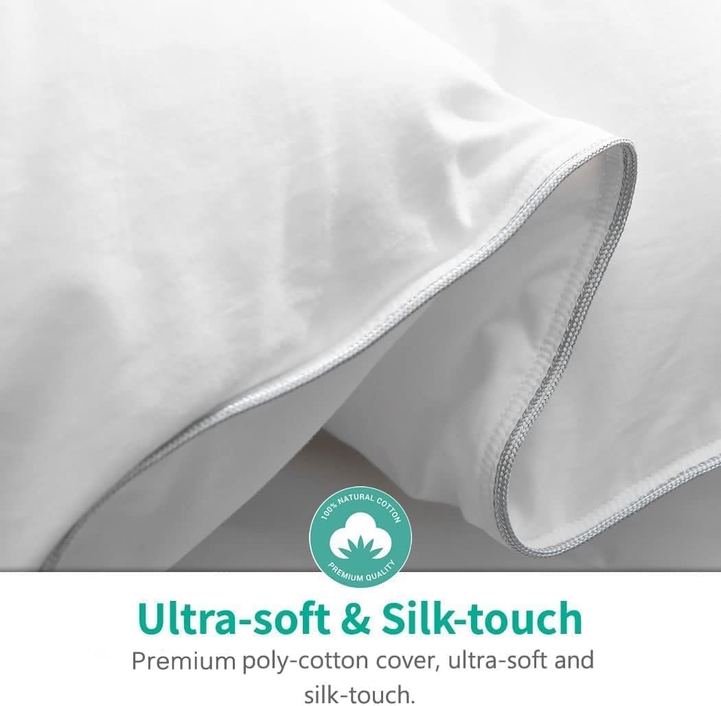Oversized Down Feather Fibers Duvet Insert