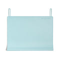 XL Kids Restaurant Placemat, Silicone Edge Bumper, Sky Blue