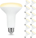 12 Pack BR30 LED Recessed Can Light Bulbs, 7.5W Equivalent 65W, 650 Lumens, 2700K Soft White, Dimmable, CRI 80, 110°