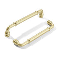 2 Pack Heavy Duty 7-1/2" Brushed Gold Cabinet Pulls
