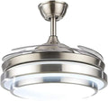 42" Retractable Ceiling Fan with Light & Remote