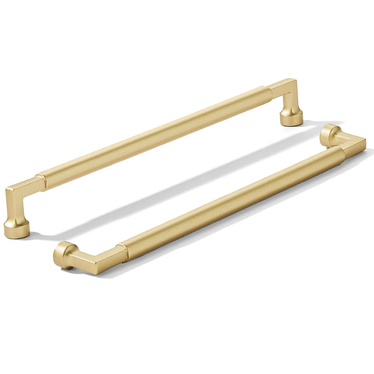 5-Pack 12-Inch(305mm) Brushed Gold Cabinet pulls Kitchen Cabinet Handles, Matte Gold Cabinet Pulls Kitchen Cabinet
