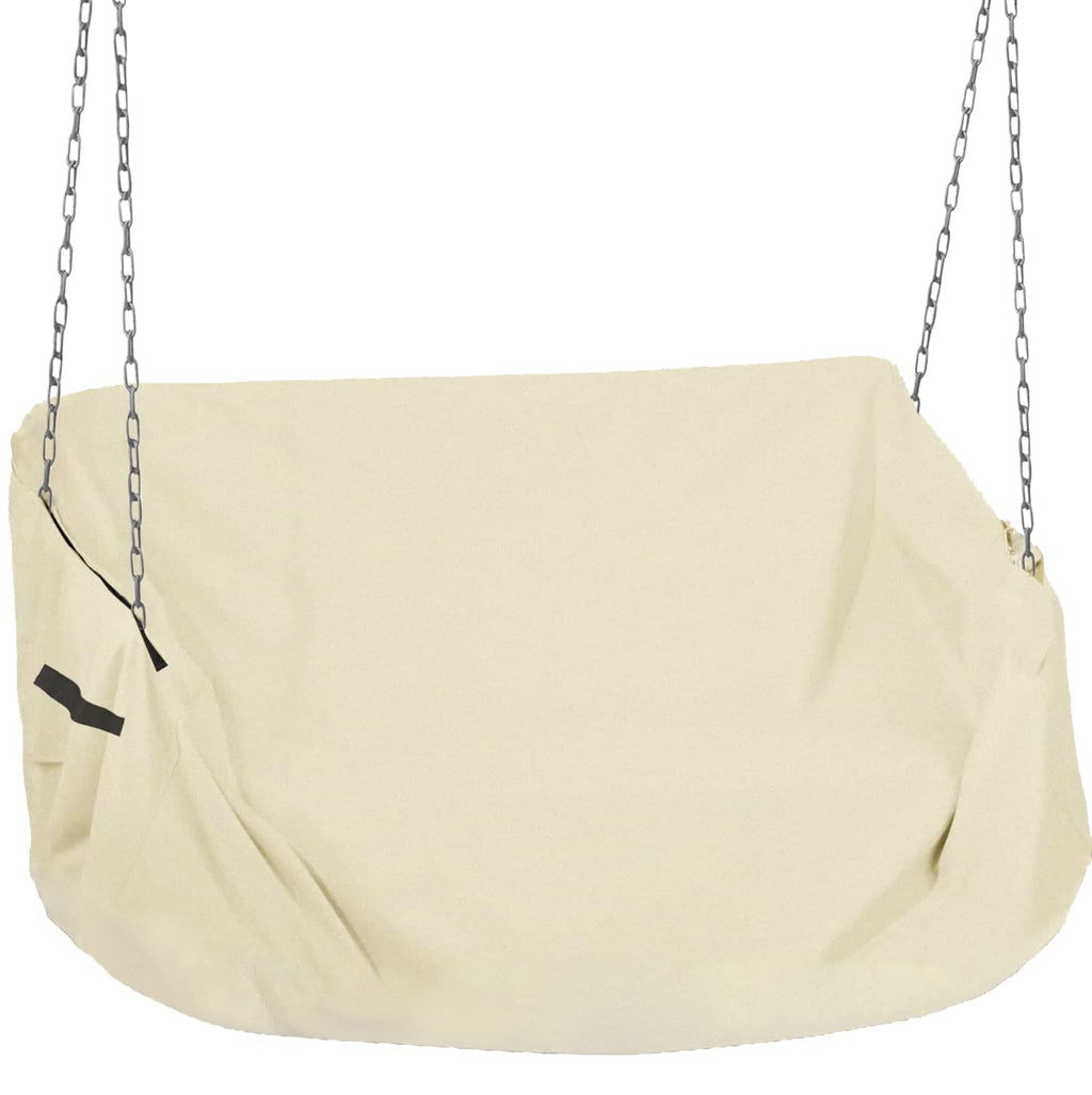 Swing Cover 63 Inch Water-Resistant 600D Oxford Hanging Outdoor Swing Cover All Weather Protected Swing Covers for