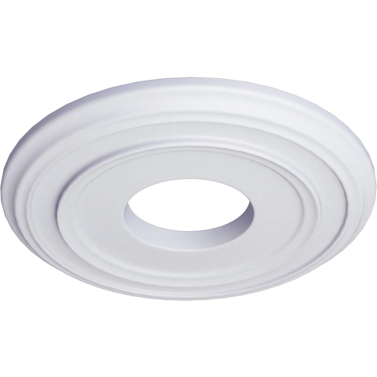 12 3/8"OD x 4"ID x 1 1/8"P Classic Ceiling Medallion (Fits Canopies up to 7 1/4")