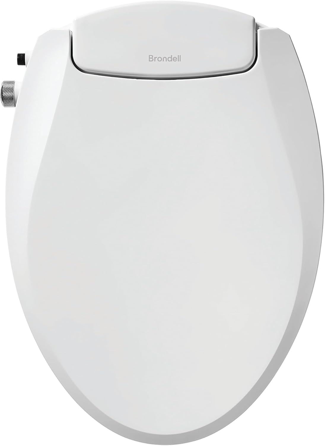 Non-Electric Elongated Bidet Toilet Seat with Dual Nozzles, Ambient Water Temperature, Easy Installation