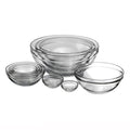 10 Piece Mixing Bowl Set, Nesting Serving Bowls & Mixing Bowls (1 oz, 2 oz, 4 oz, 6 oz, 10 oz, 16 oz, 1 Qt, 1.5 Qt