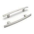 100 Pack Brushed Nickel Cabinet Pulls, Solid Zinc Alloy, 4 Inch CC