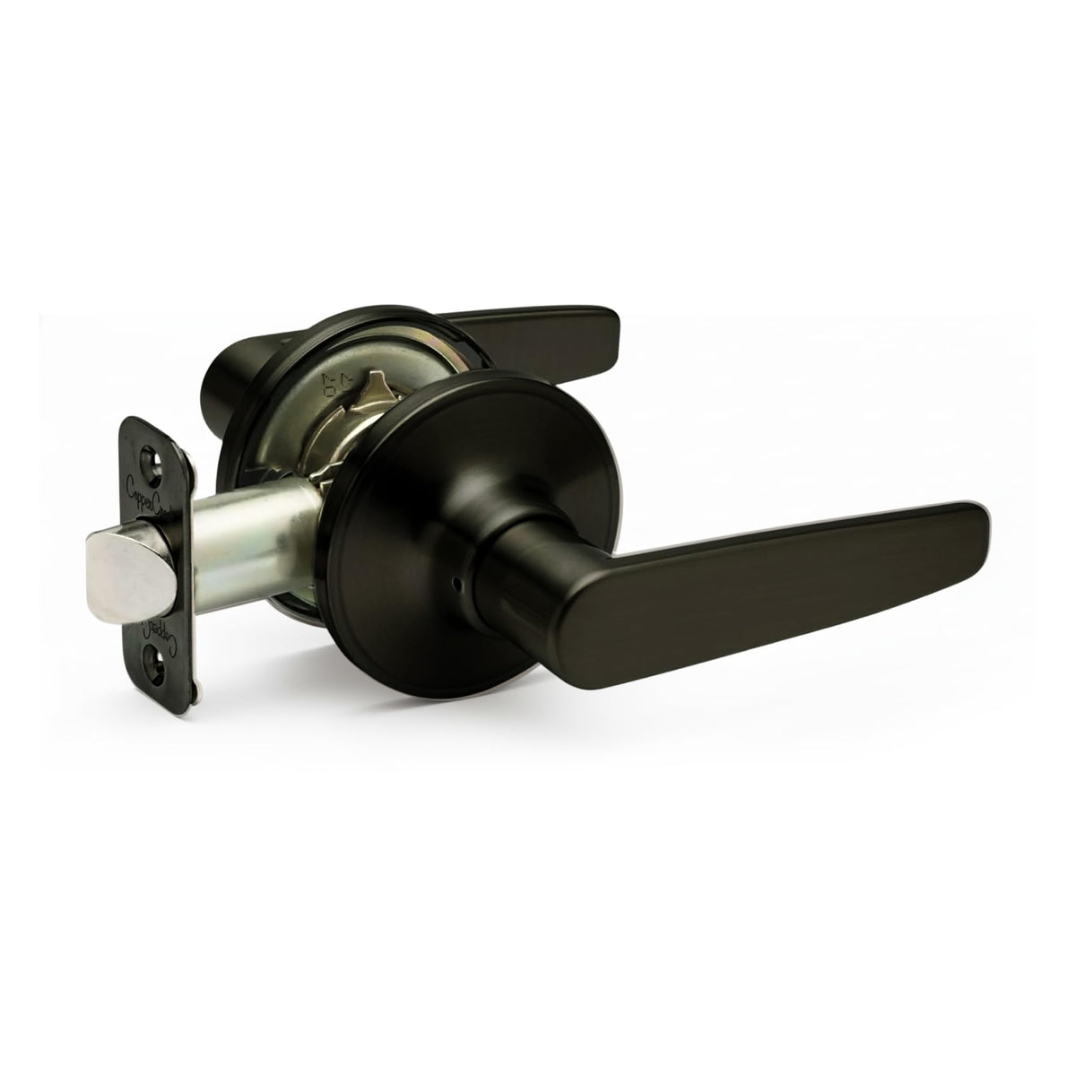 Creek Daley Passage Door Lever Handle Set - Modern Reversible Non-Locking Design, Easy Install for Interior Hallway &