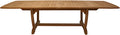Gala Double Leaf Expansion Teak Table, 64/80/96-Inch