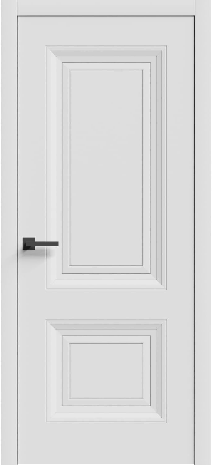 Interior Door 32 x 80 inches | Base 7422 White | Single Regular Panel Frame Handle | Bathroom Bedroom Doors