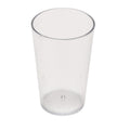 Unbreakable Stackable Restaurant Plastic Tumbler/Cup (Set of 12) 9.5 Ounce Clear | For Restaurants and Home