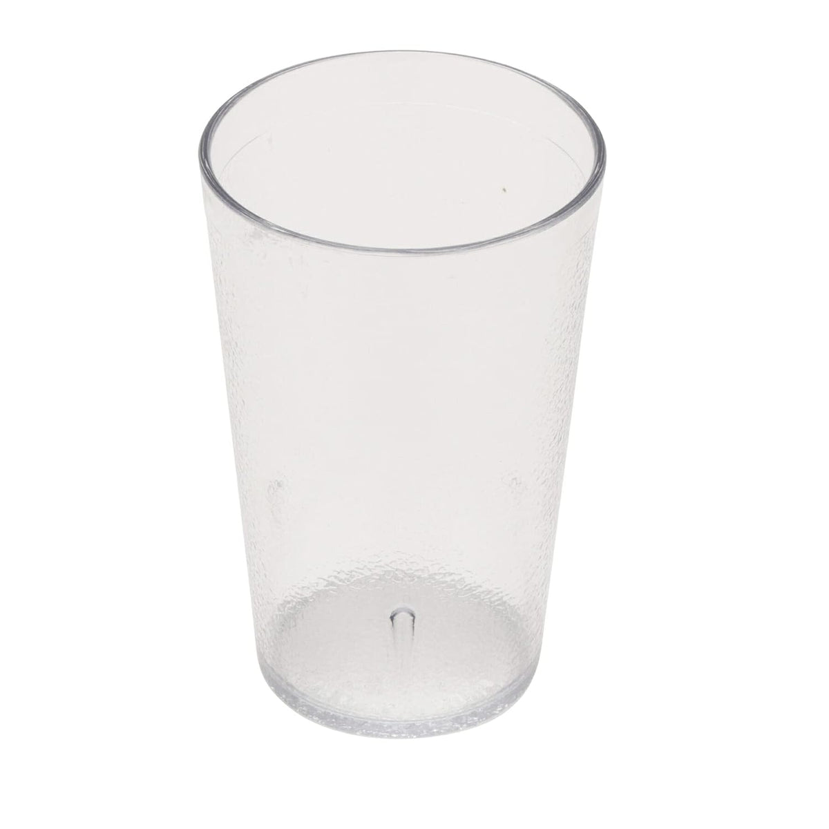 Unbreakable Stackable Restaurant Plastic Tumbler/Cup (Set of 12) 9.5 Ounce Clear | For Restaurants and Home