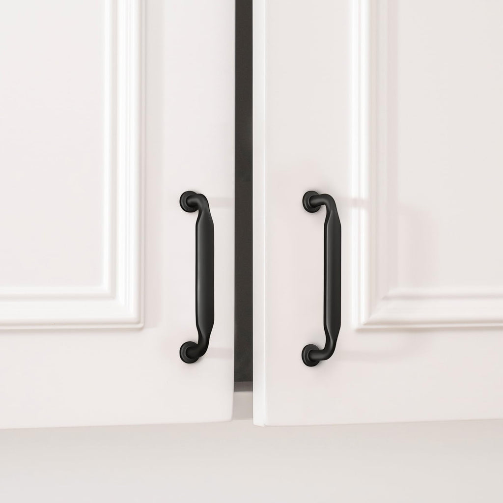 10 Pack 3 Inch Black Cabinet Handles Matte Black Drawer Pulls