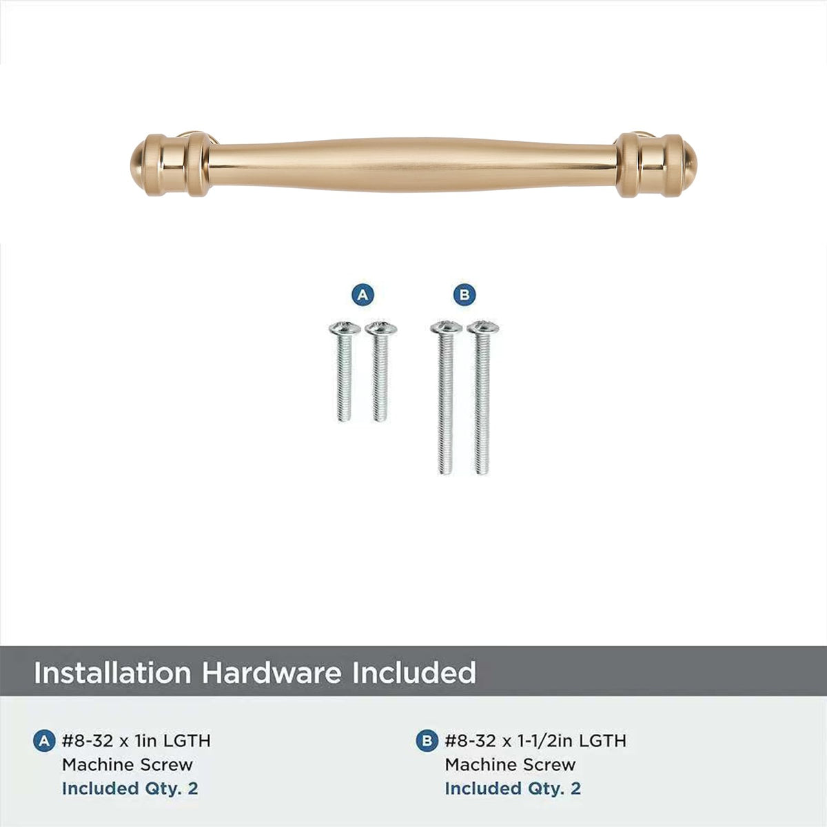 10 Pack 3inch(76mm) Hole Center Champagne Bronze Cabinet pulls Honey Bronze Solid Heavy-Duty Tradition Kitchen