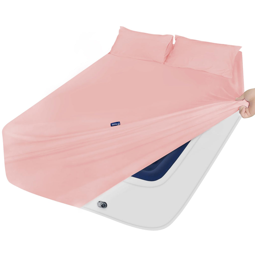 Flannel Sheets Flannel Sheet Set Pink, Premium Brushed