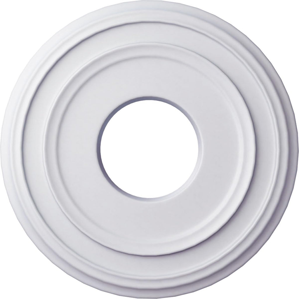 12 3/8"OD x 4"ID x 1 1/8"P Classic Ceiling Medallion (Fits Canopies up to 7 1/4")