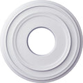 12 3/8"OD x 4"ID x 1 1/8"P Classic Ceiling Medallion (Fits Canopies up to 7 1/4")