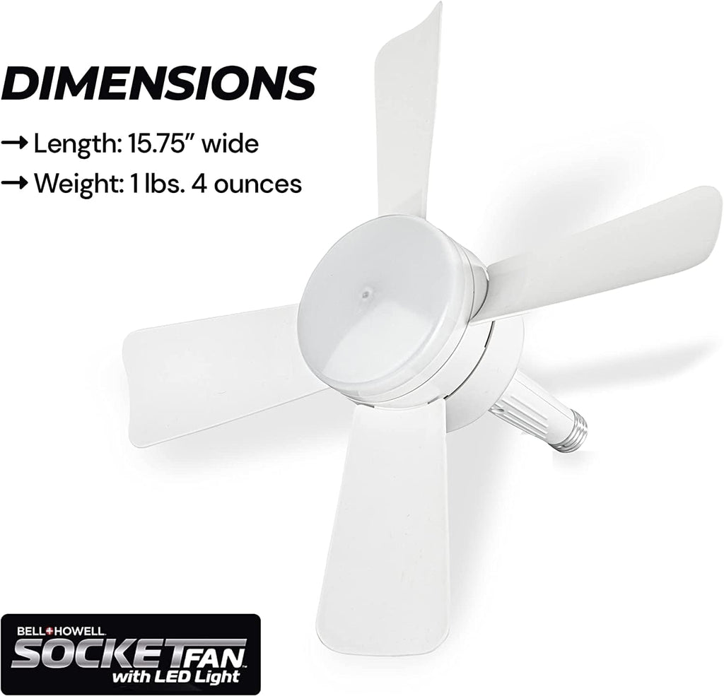 Ceiling Fan with Light & Remote